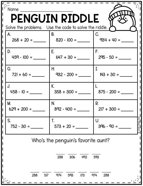 Free Printable Second Grade Free Printable 2nd Grade Worksheets