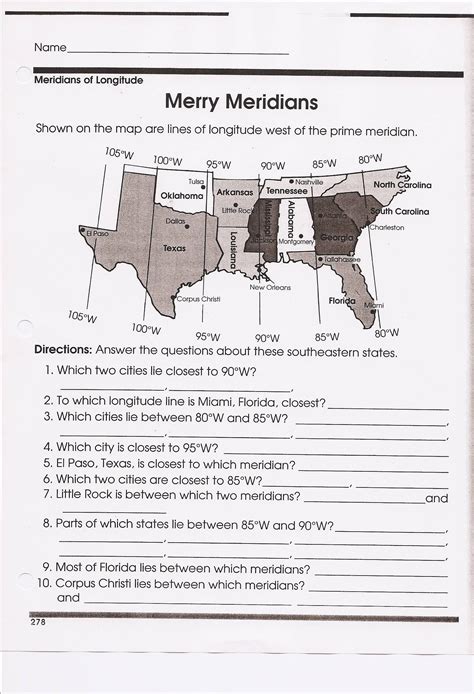 Free Printable Social Studies Worksheets For 4th Graders