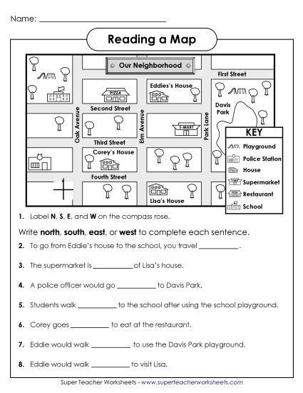 Free Printable Social Studies Worksheets For Second Grade