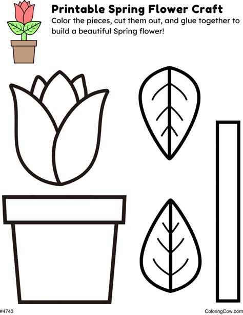 Free Printable Spring Crafts