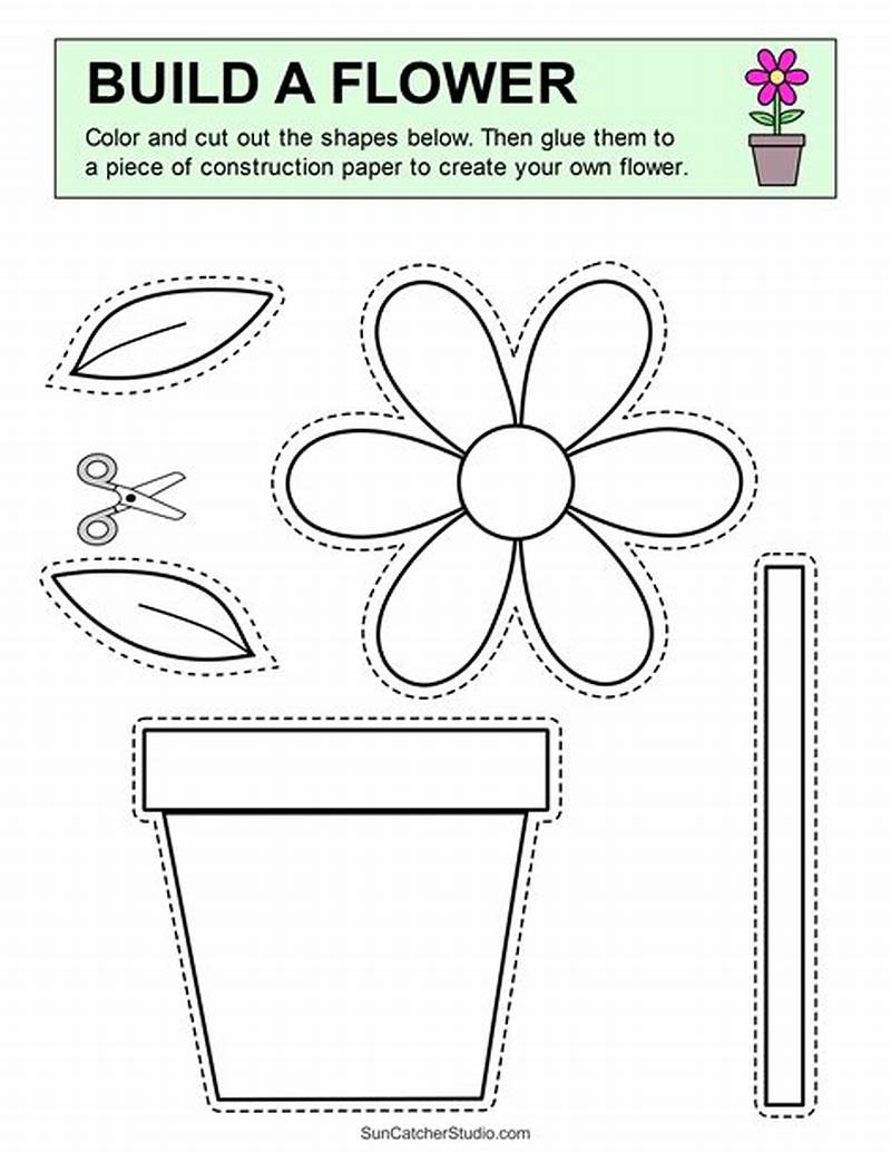 Free Printable Spring Cut And Paste Worksheets