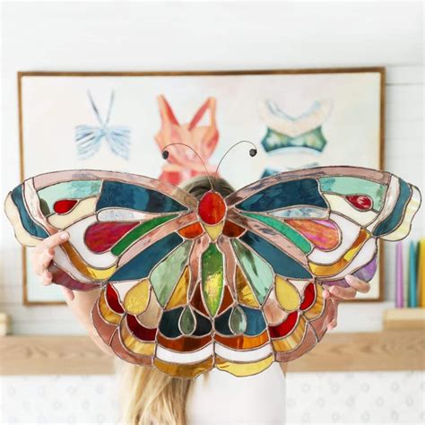 Free Printable Stained Glass Butterfly Patterns
