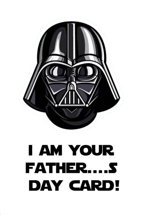 Free Printable Star Wars Father's Day Card