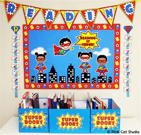 Free Printable Superhero Classroom Decorations