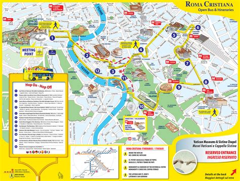 Free Printable Tourist Map Of Rome