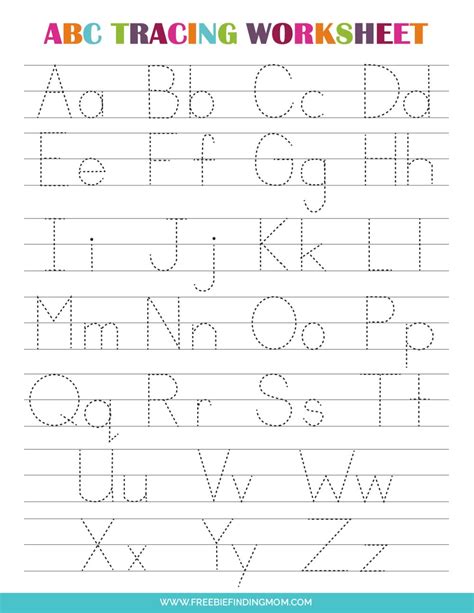 Free Printable Tracing