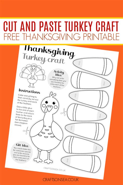 Free Printable Turkey Craft