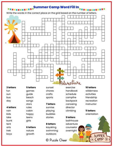 Free Printable Word Fill Ins