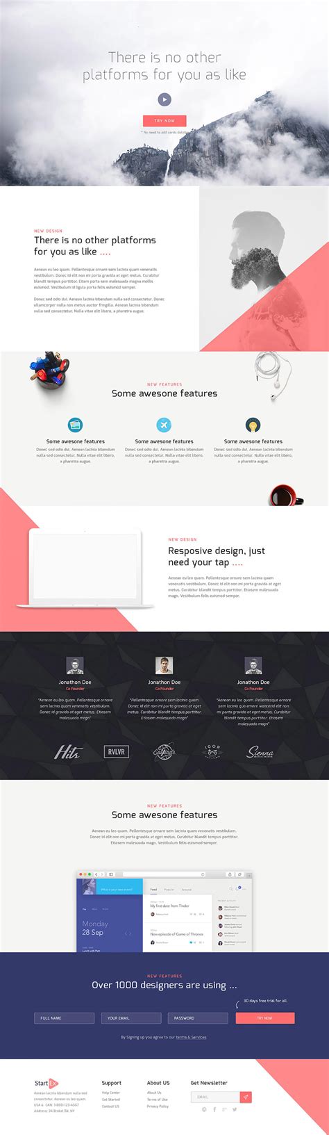 Free Psd Site Templates