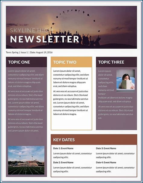 Free Publisher Newsletter Templates