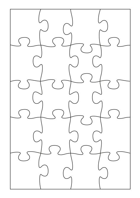 Free Puzzle Template