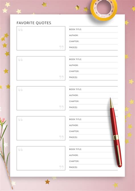 Free Quotes Template