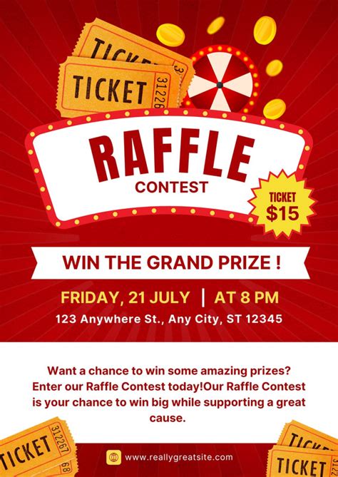 Free Raffle Flyer Template