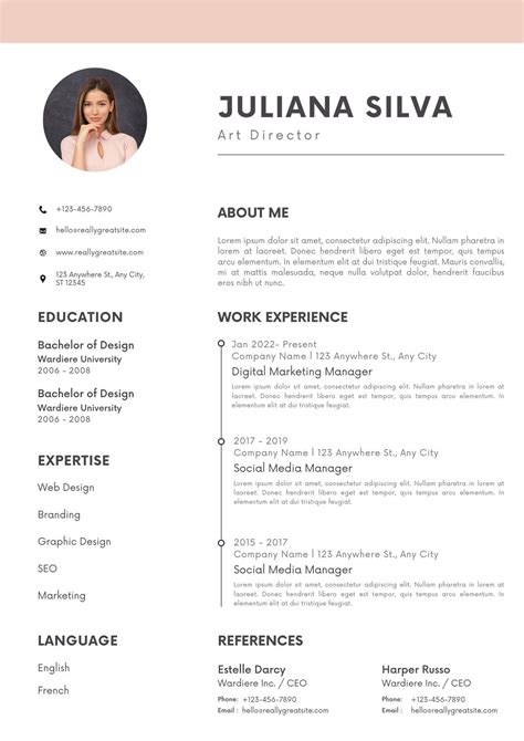 Free Resume Templates Images