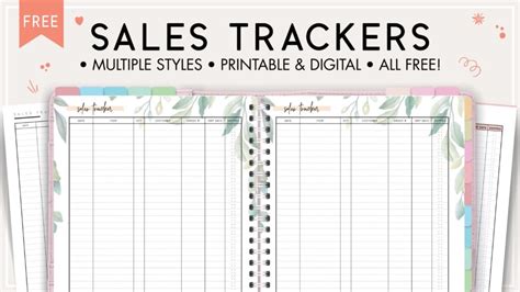 Free Sales Tracker Template