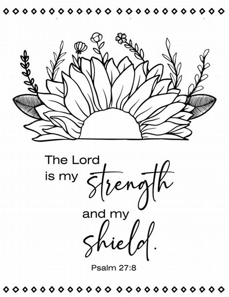 Free Scripture Coloring Pages