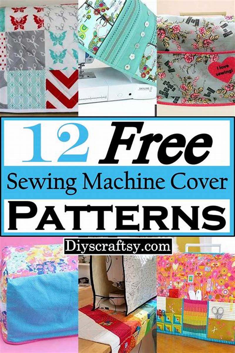 Free Sewing Machine Cover Printable Pattern