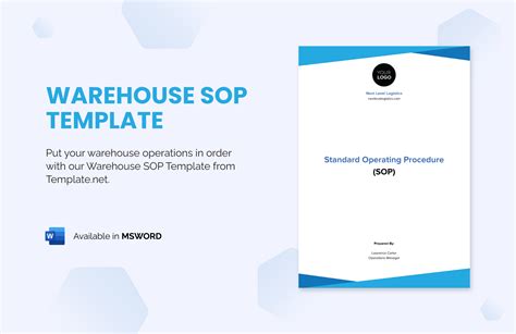 Free Sop For Tire Warehouse Loading Process Template