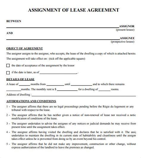 Free Templates For Lease Agreements