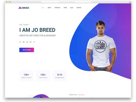 Free Templates For Portfolio Website