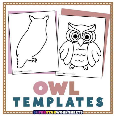 Free Templates Of Owls