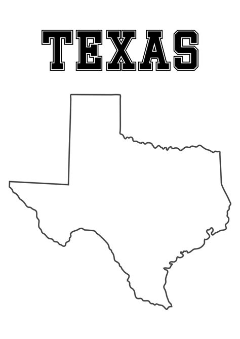 Free Texas Printables