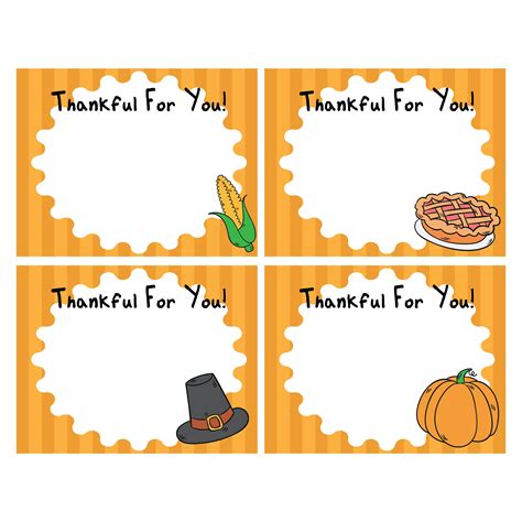Free Thanksgiving Printable Tags