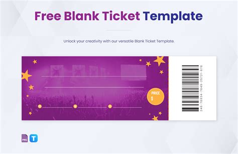 Free Ticket Template