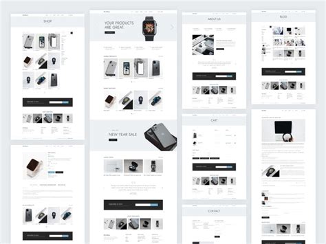Free Webshop Template