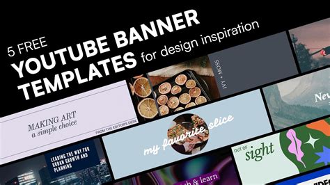 Free Youtube Banner Templates
