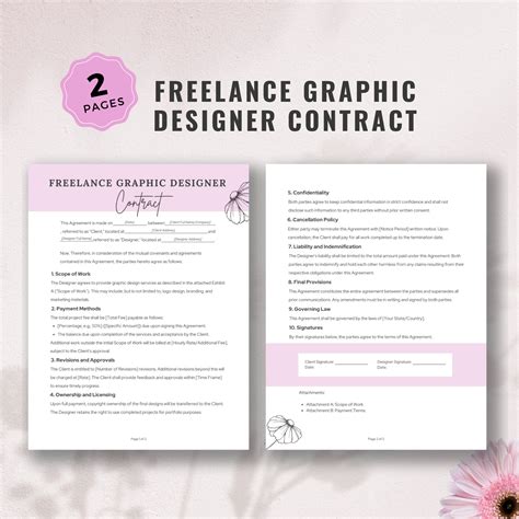 Freelance Graphic Design Contract Template