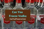 Freezing Vodka