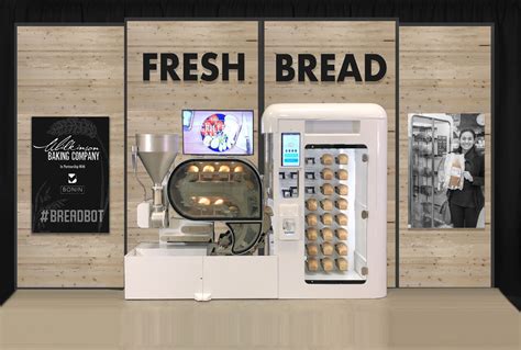 Fresh bread vending machine à Castelnau-Valence