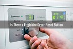 Frigidaire Dryer Reset Button