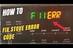 Frigidaire F11 Error Code