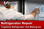 Frigidaire Side by Side Troubleshooting