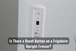 Frigidaire Upright Freezer Reset
