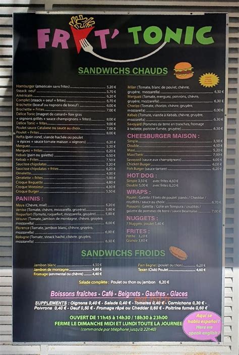 Frit'Tonic à Perpignan