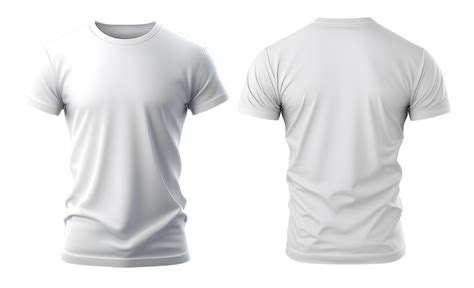 Front And Back Shirt Template