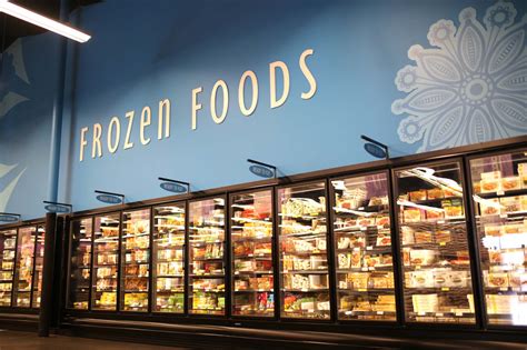 Frozen food store