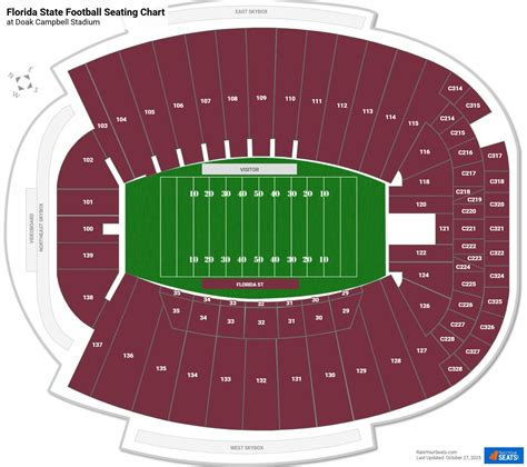 Fsu Stadium Seating Chart