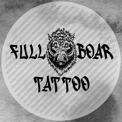 Full Boar Tattoo