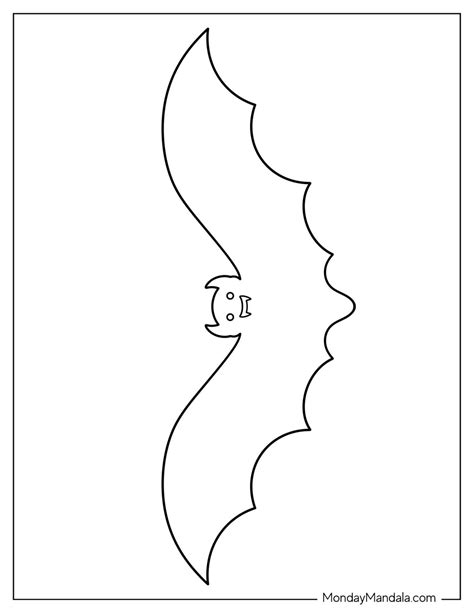 Full Page Bat Template