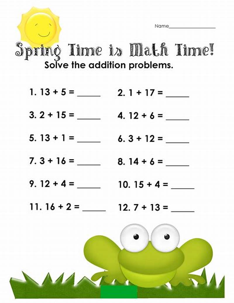 Fun Math Printables