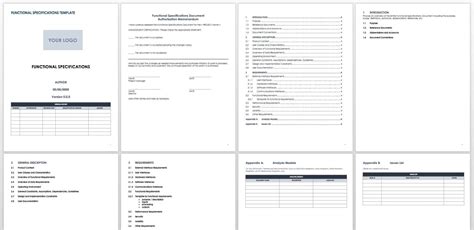 Functional Specification Document Template Word