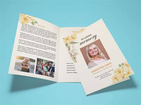 Funeral Brochure Template Free