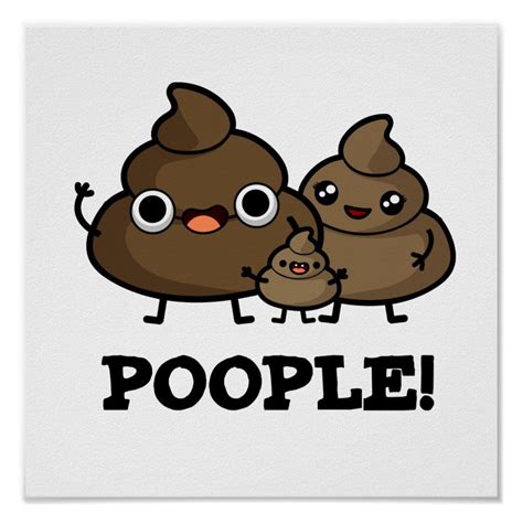 Funny Poop Chart Poster