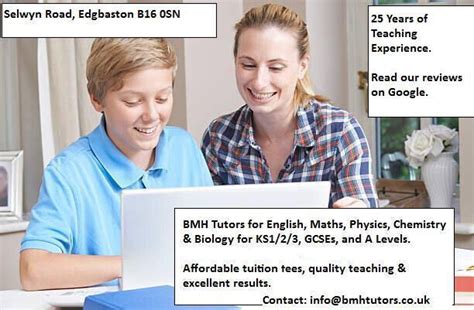 GCSE and A Level English Tuition