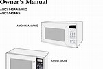 GE Microwave Manual