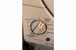 GE Stackable Washer Reset